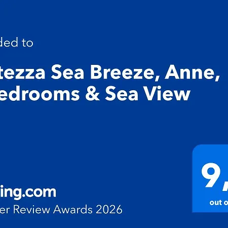 Fortezza Sea Breeze, Anne, 2 Bedrooms & Sea View Apartman Réthimno